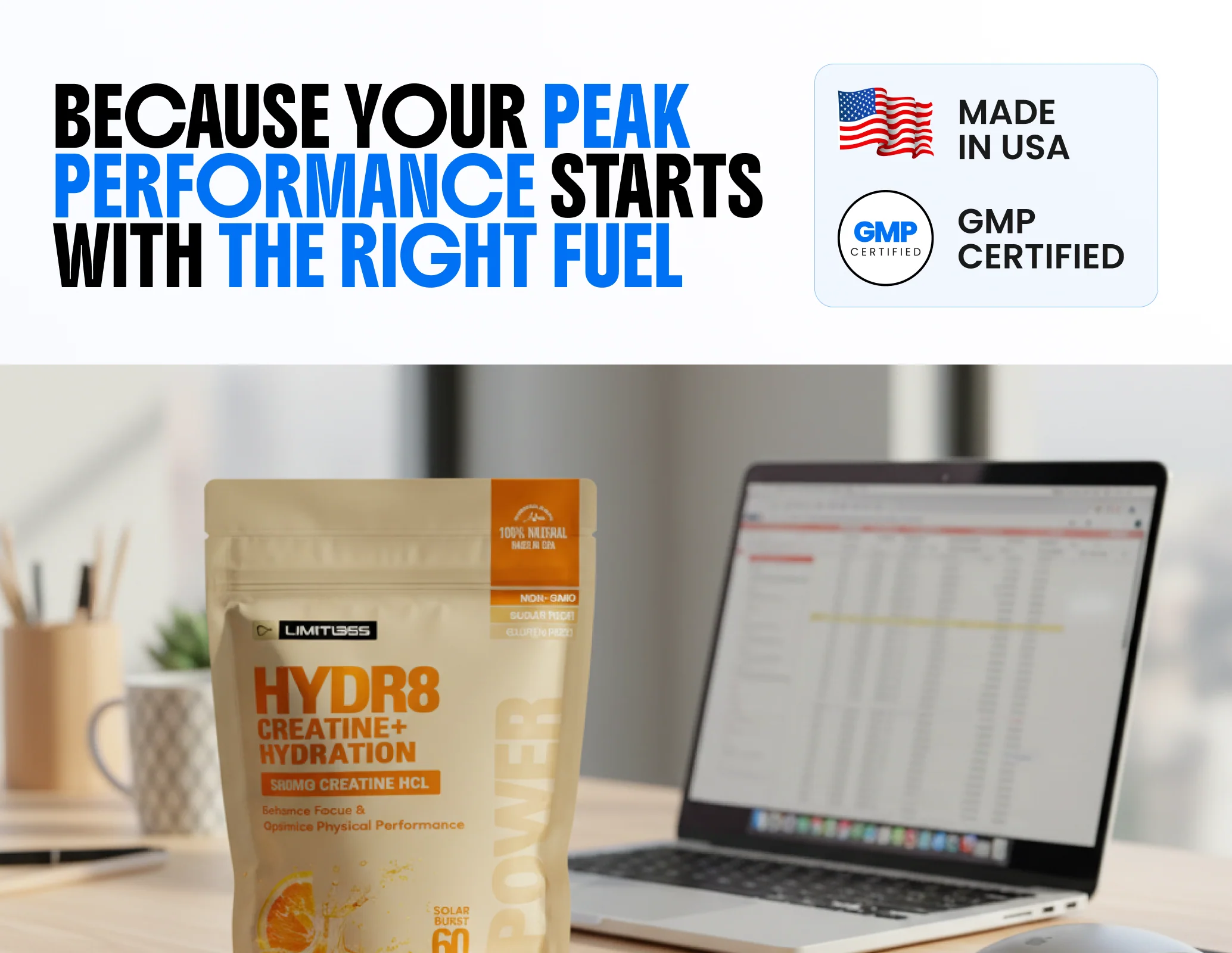 HYDR8 Creatine + Hydration Performance gummies - Image 4