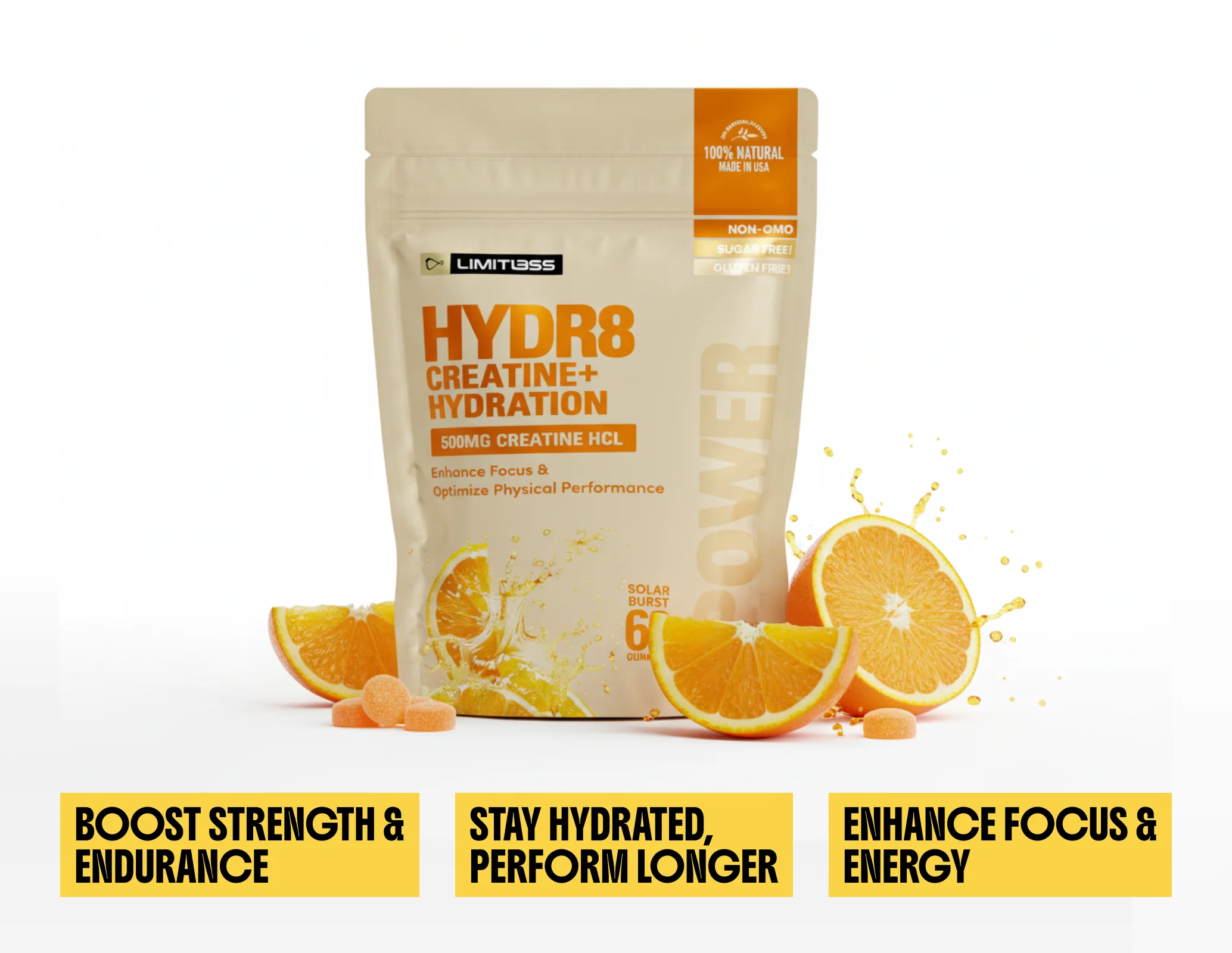 HYDR8 Creatine + Hydration Performance gummies - Image 6