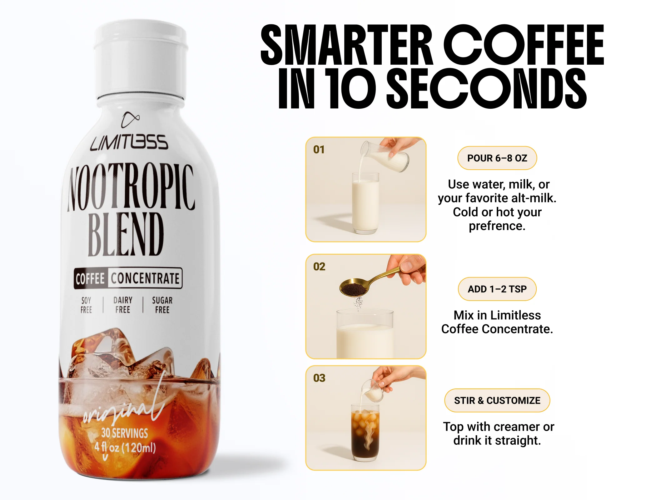 Limitless Nootropic Coffee Concentrate - Image 3