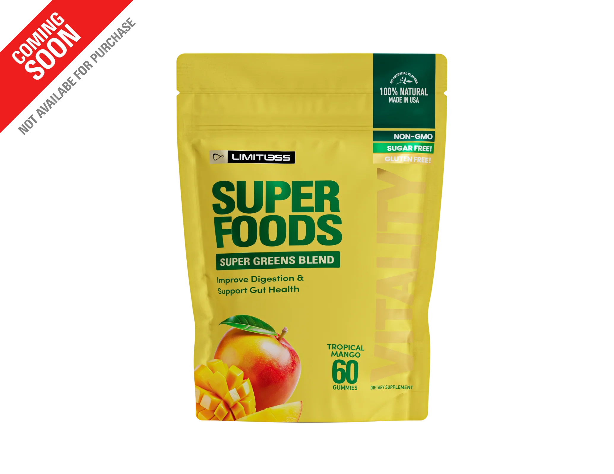 SuperFoods Super Greens Blend Gummies - Image 10