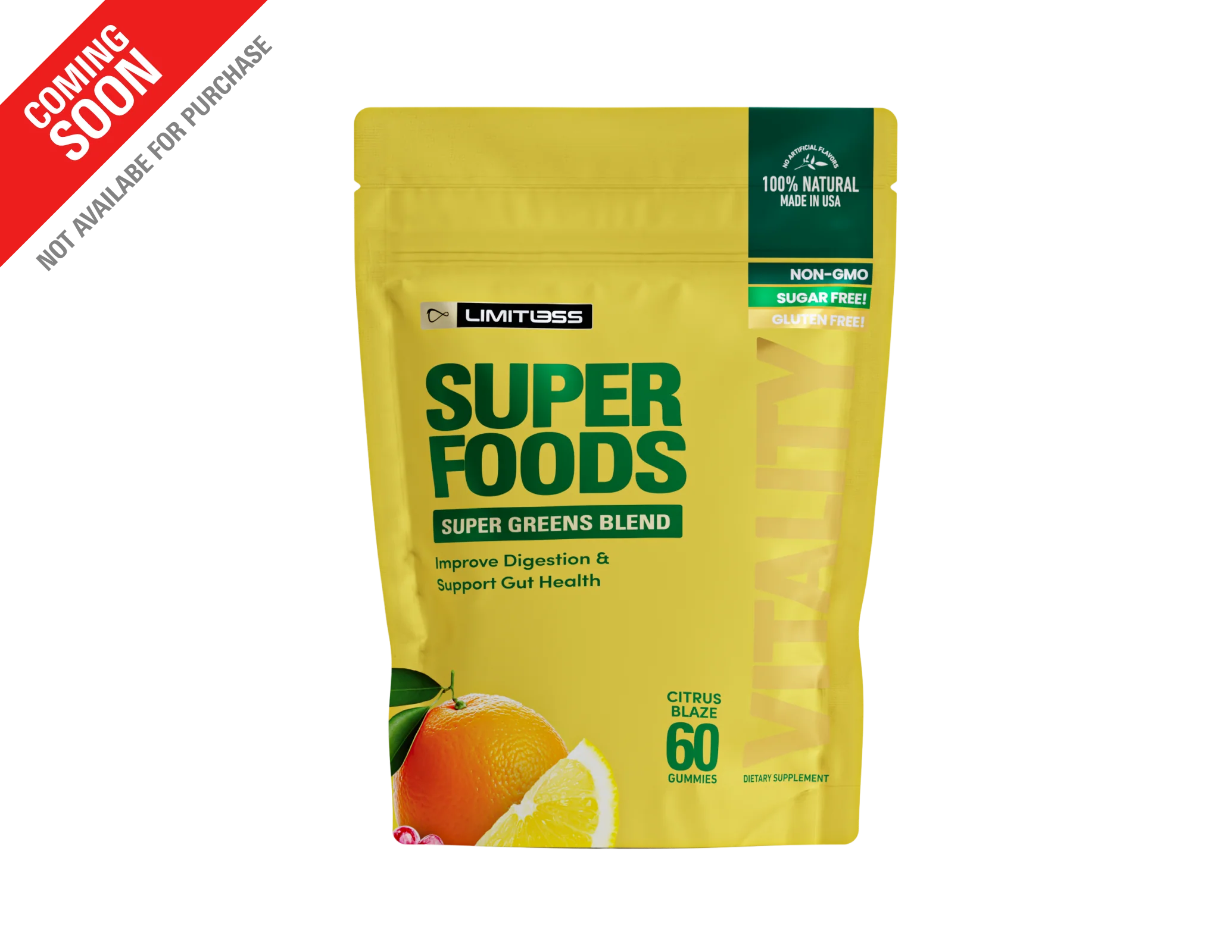 SuperFoods Super Greens Blend Gummies - Image 8