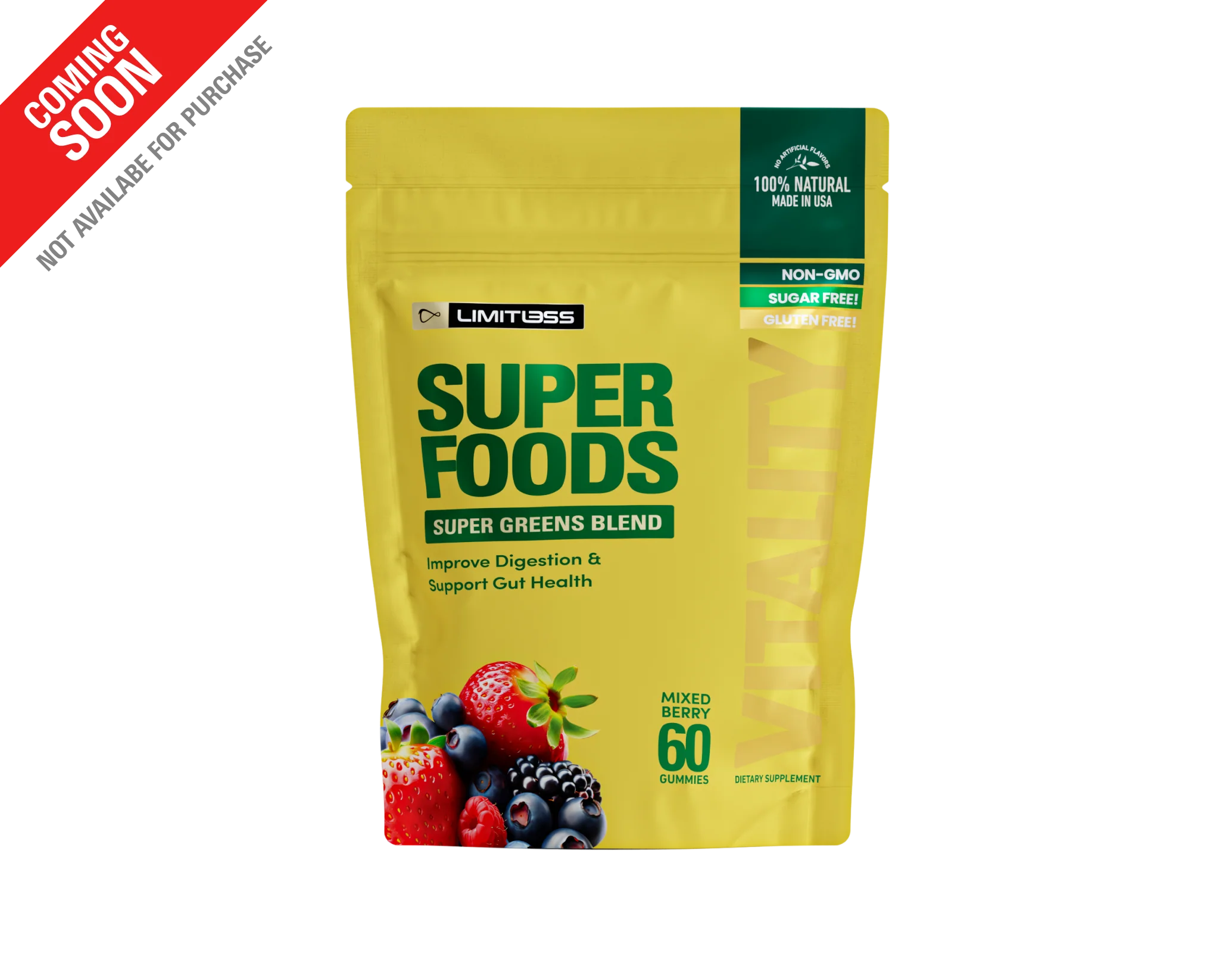 SuperFoods Super Greens Blend Gummies - Image 9